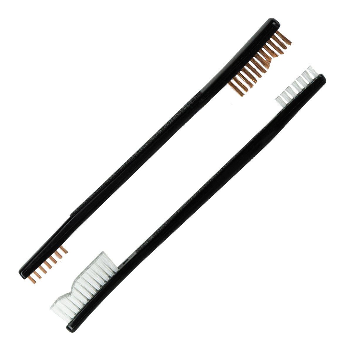 Kleen Bore UT-COMBO Double End Brush Set Bronze/Nylon Bristles 2 Pack