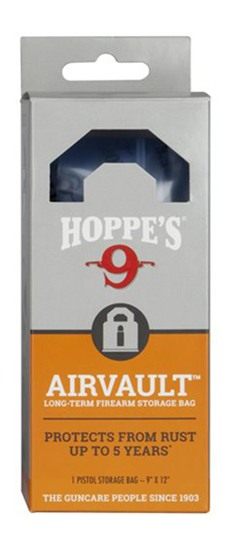 Hoppe's AirVault VCI Bag 9inx12in Blue Pistol Long-Term Storage view 3