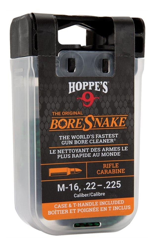 Hoppe's Boresnake M-16/22-223/5.56 CAL Rifle W/Snake DEN Case view 2