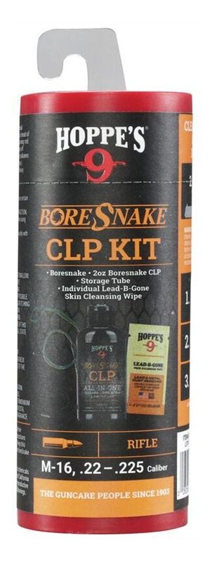 Hoppe's Boresnake CLP Cleaning Kit for .22/.223 Rifle, Gun Snake Multi (210 view 3