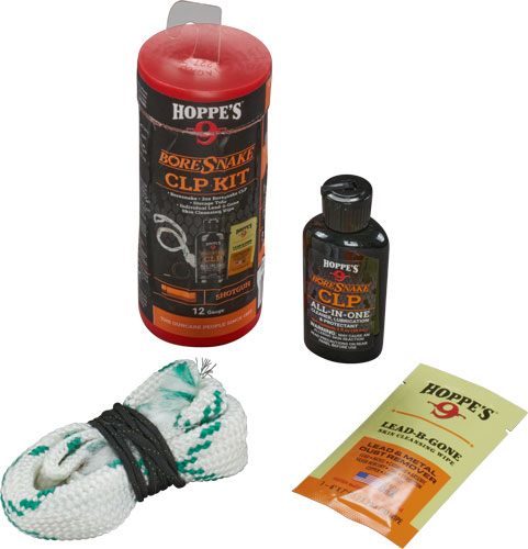 Hoppe's CLP Cleaning Kit for 12 Gauge Shotgun, Gun Snake (210012) view 4