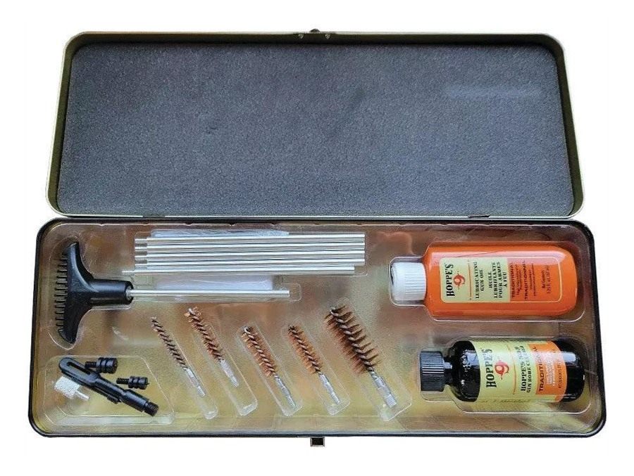 Hoppe's Universal Gun Cleaning Kit Tin without Mops view 2