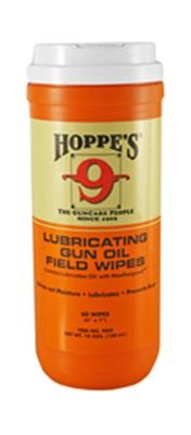 Hoppe's GUN OIL Wipes 7X8in 120CT