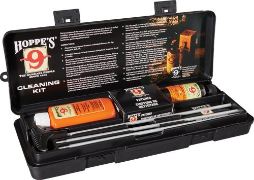 Hoppe's UO Rifle Shotgun Cleaning Kit All-Calibers Includes Storage Box view 4