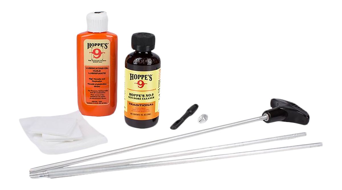 Hoppe's No. 9 Cleaning Kit with Aluminum Rod, 12-Gauge Shotgun