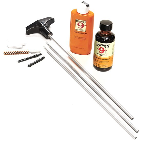 Hoppe's No. 9 Cleaning Kit with Aluminum Rod, Universal .22-.225 Caliber Ri view 2