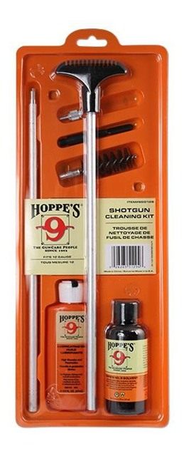 Hoppe's No. 9 Cleaning Kit with Aluminum Rod, 12-Gauge Shotgun, Clamshell view 3