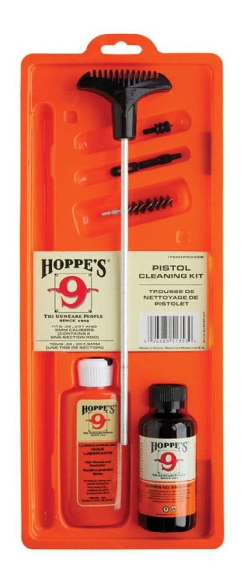Hoppe's No. 9 Cleaning Kit with Aluminum Rod, .38/.357 Caliber, 9mm Pistol view 5