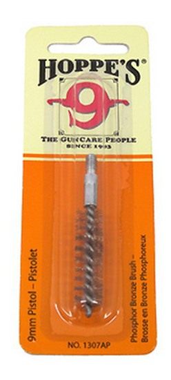Hoppe's No. 9 Phosphor Bronze Brush, 9mm Pistol view 2