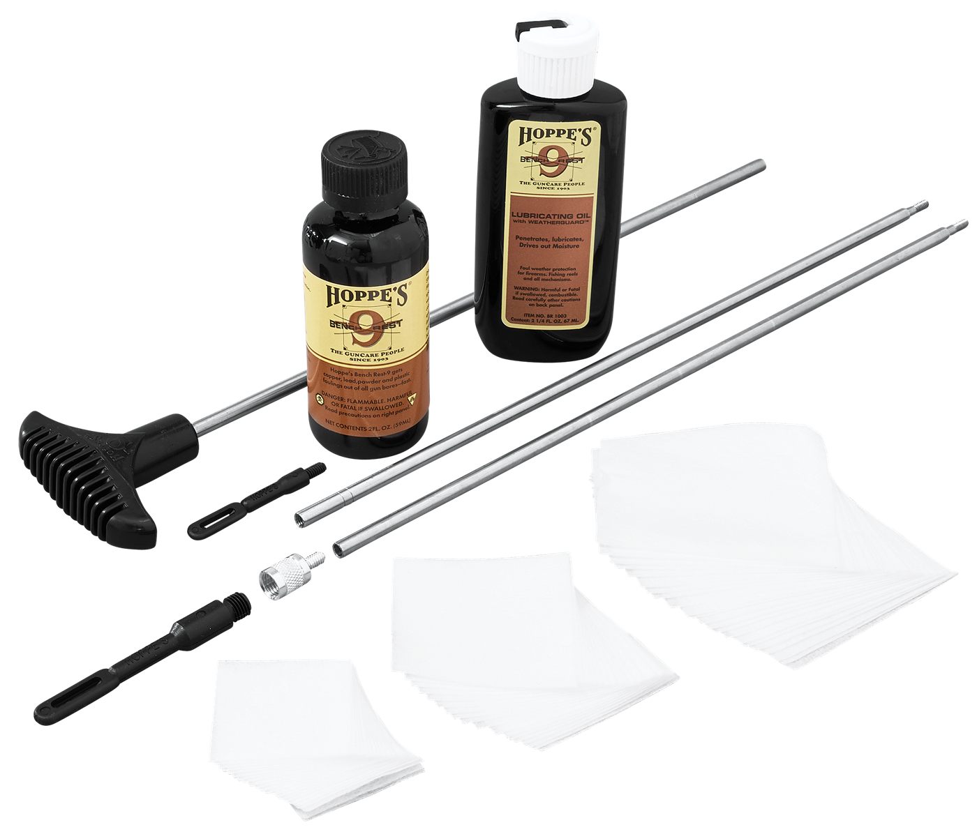 Hoppe's Bench Rest Cleaning Kit Rifle/Shotgun All Cal. Gauges
