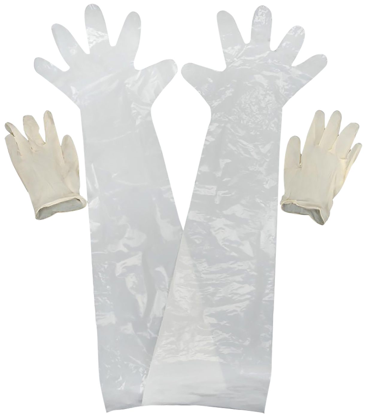 Allen 51 Field Dressing Clear Shoulder/Wrist Latex 2 Pack