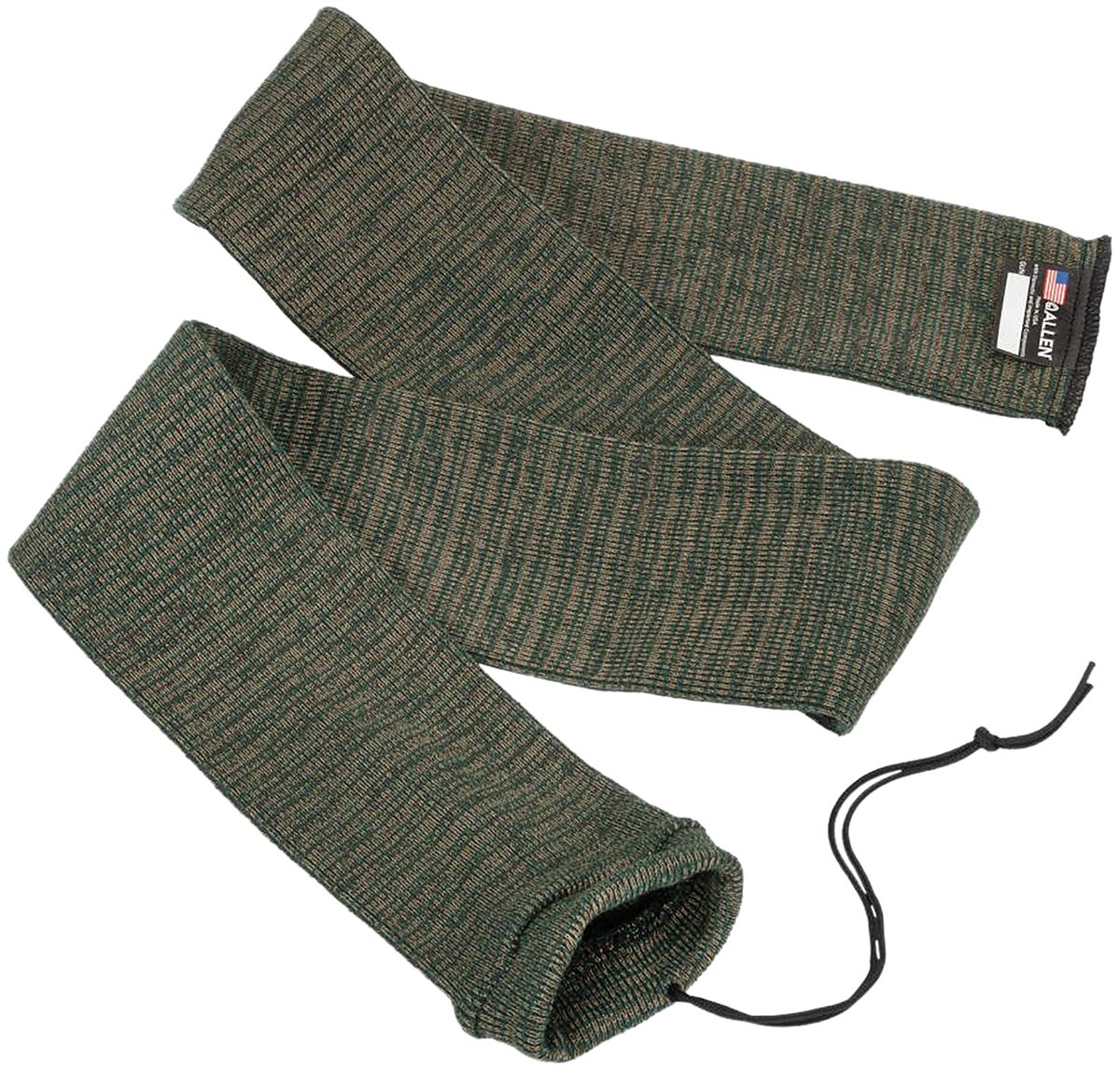 Allen 133 Gun Sock 52in Rifle/Shotgun Heather Green Silicone-Treated Knit