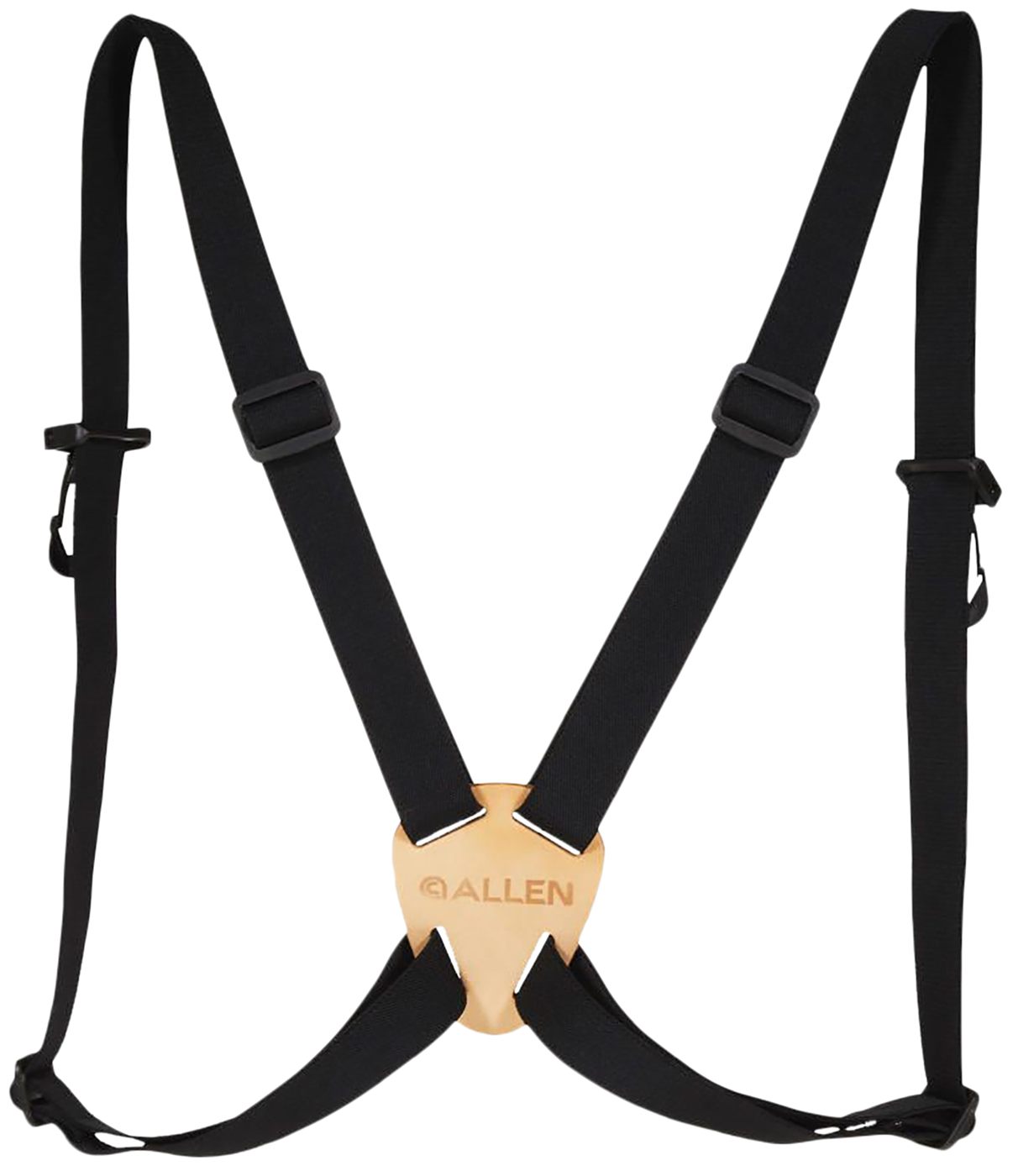 Allen 199 Deluxe Binocular Strap 1.25in Adjustable Black Elastic