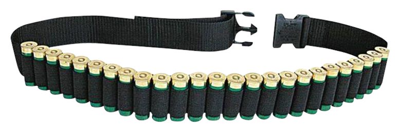 Allen 211 Shotgun Shell Belt Black Cordura 25rd Waist Mount
