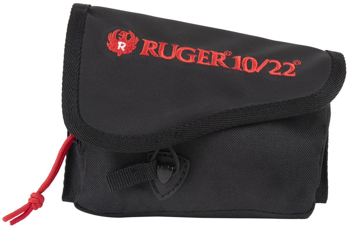 Allen Ruger 27222 Buttstock Pouch Black Cordura