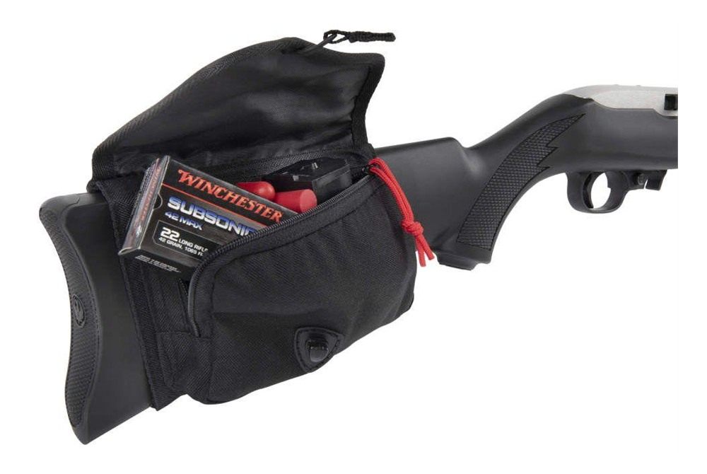 Allen Ruger 27222 Buttstock Pouch Black Cordura view 4