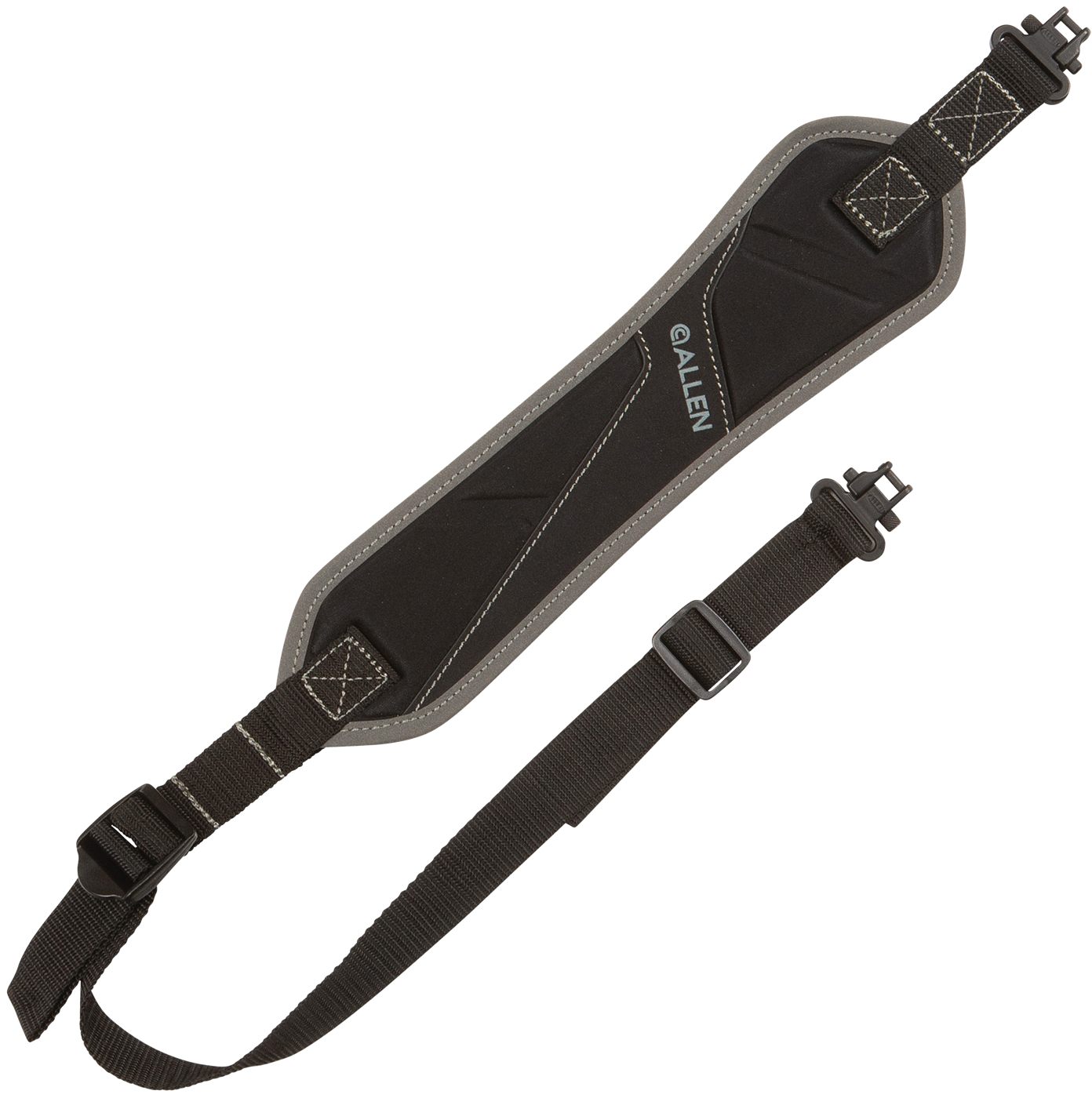 Allen 8284 Glenwood Lightweight Black Nylon Webbing with Foam Padding Rifle