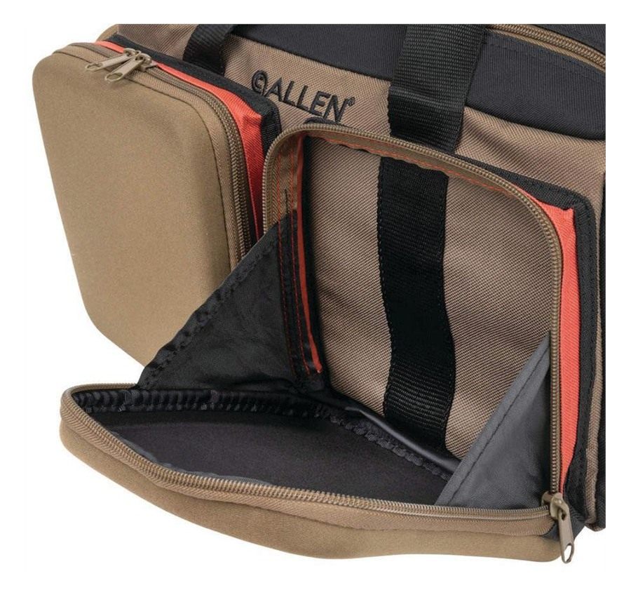 Allen 8305 Eliminator Rangemaster Tan Bag w/Pistol Rug, Multiple Exterior P view 5