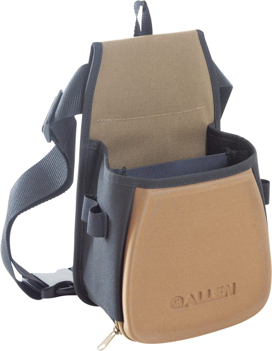 Allen 8303 Eliminator Basic Double Compartment Shooting Bag Black w/Tan Acc