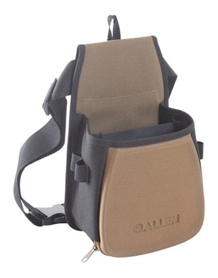 Allen 8303 Eliminator Basic Double Compartment Shooting Bag Black w/Tan Acc view 2