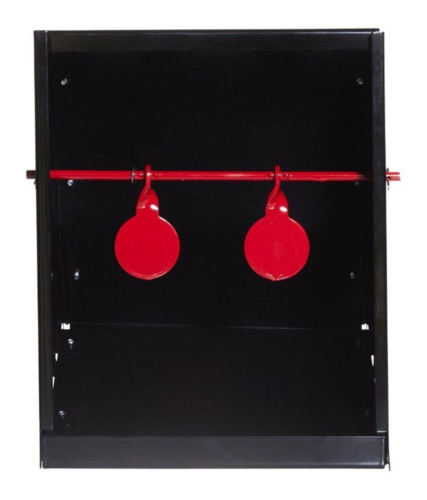 Allen EZ-Aim Air Gun Pellet BB Shooting Target Trap 7inW x 7.5inH - Black view 3