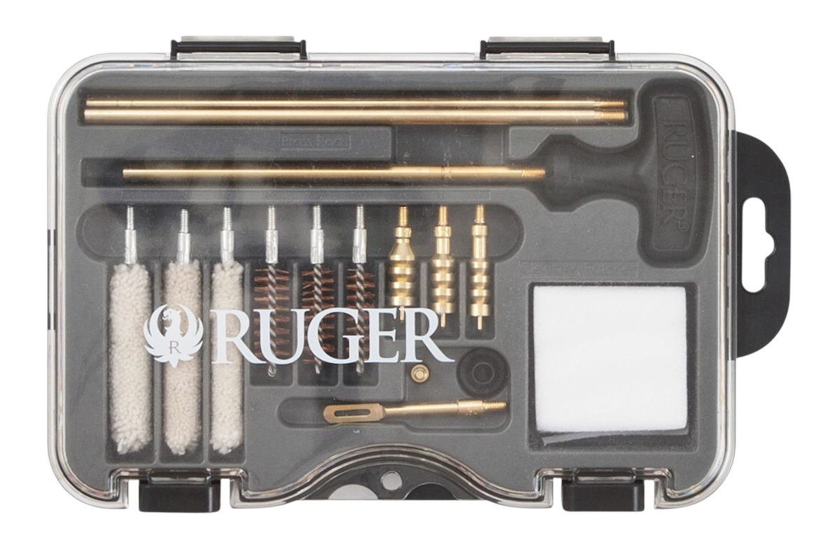 Allen Ruger Universal Handgun Cleaning Kit Heavy-duty Brass Rod