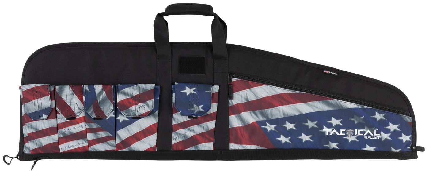 Allen 1062 Victory Tactical Rifle Case 42in Stars Stripes Endura w/Black Tr