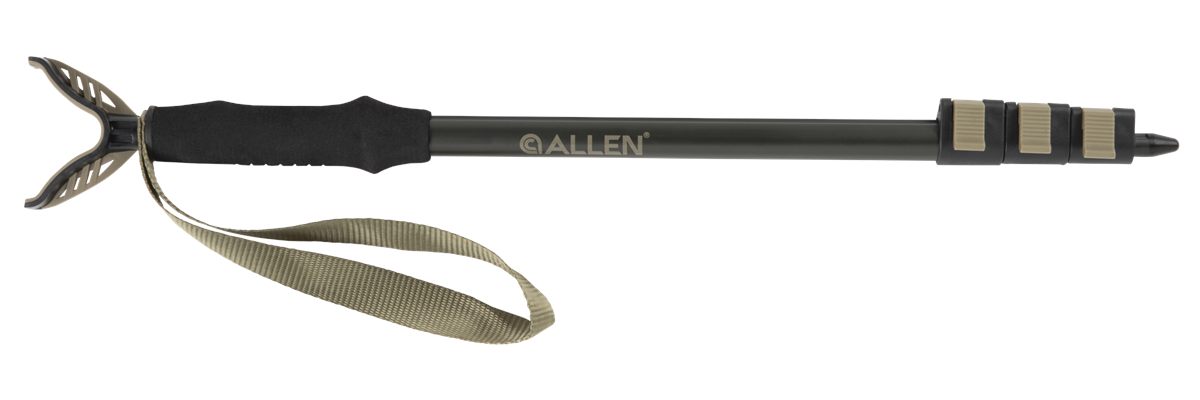 Allen 2163 Swift Shooting Stick Monopod made of Matte Black Aluminum with P