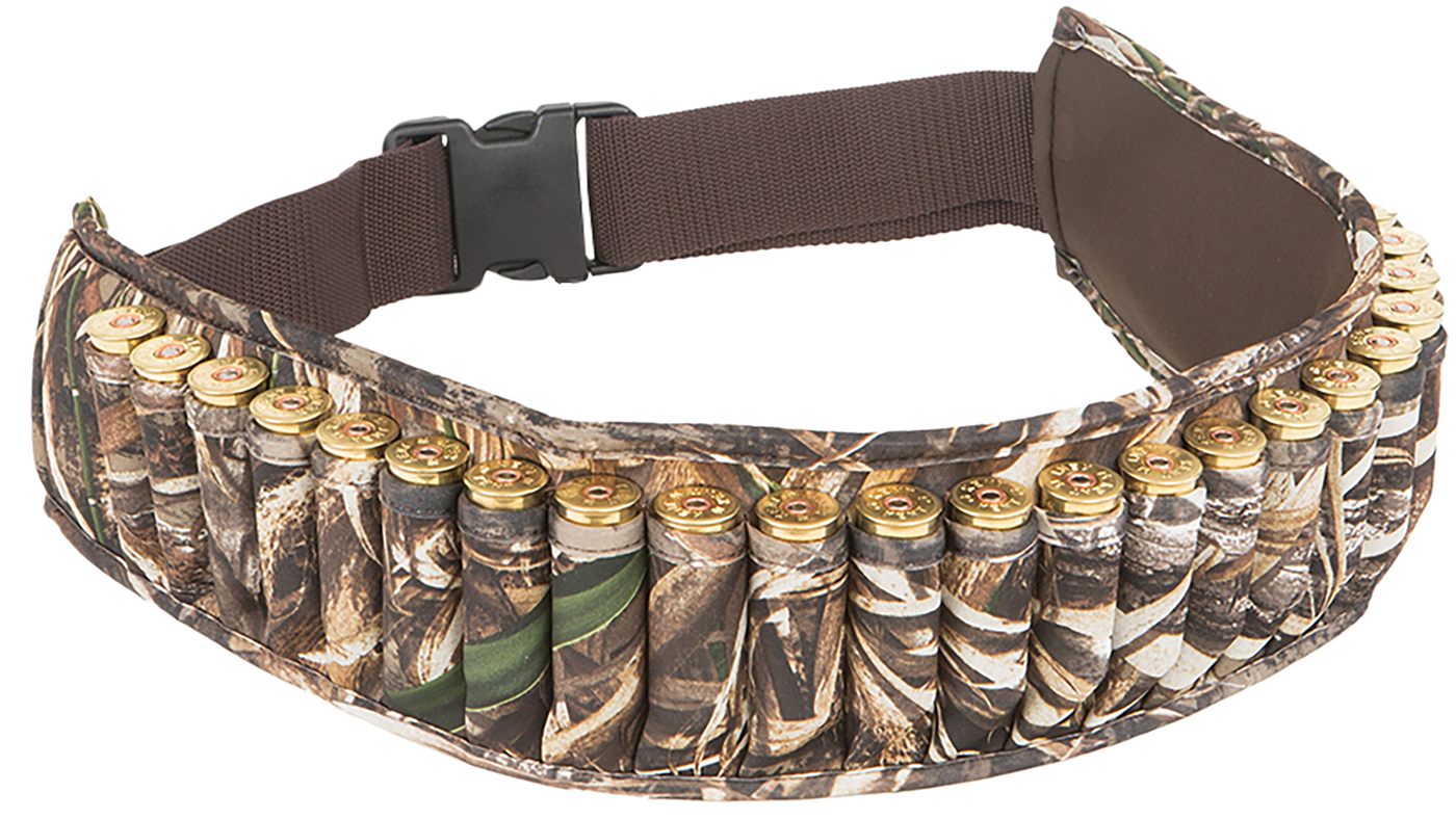 Allen 2525 Waterfowl Shotgun Shell Belt Realtree Max-4 Neoprene 25rd Waist