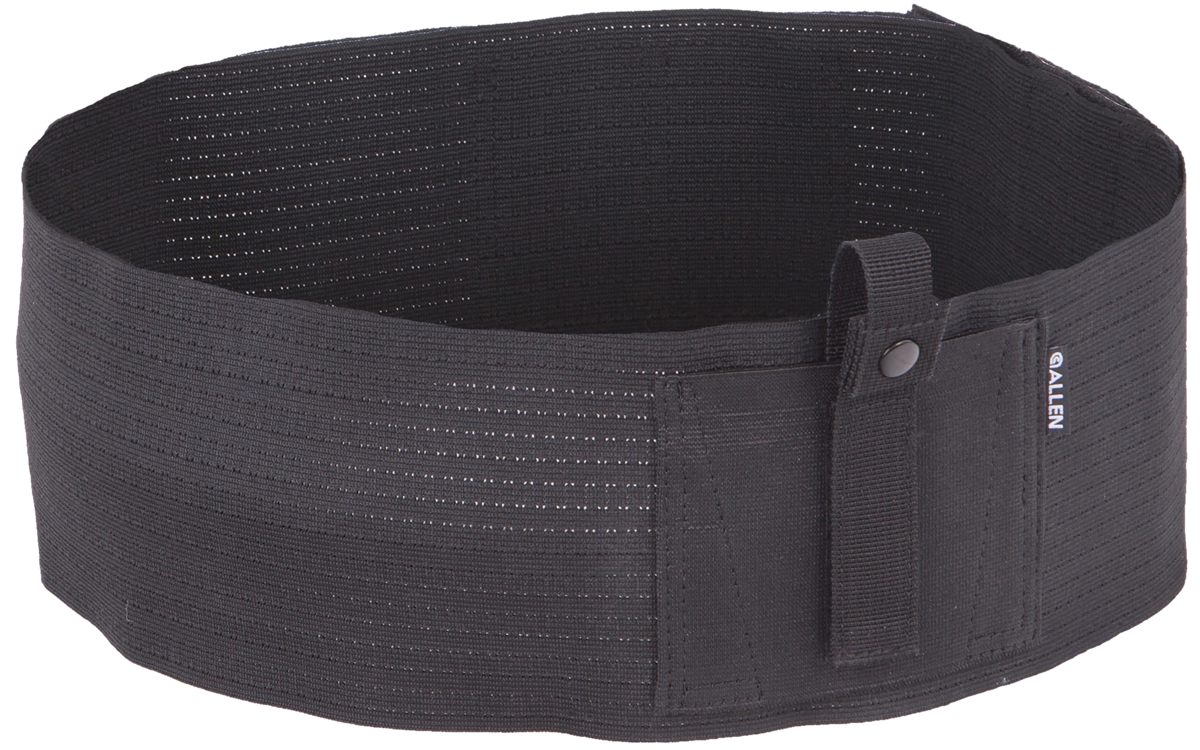 Allen 44251 Hideout Belly Band Holster 46in-60in Elastic Black XL-3XL view 2