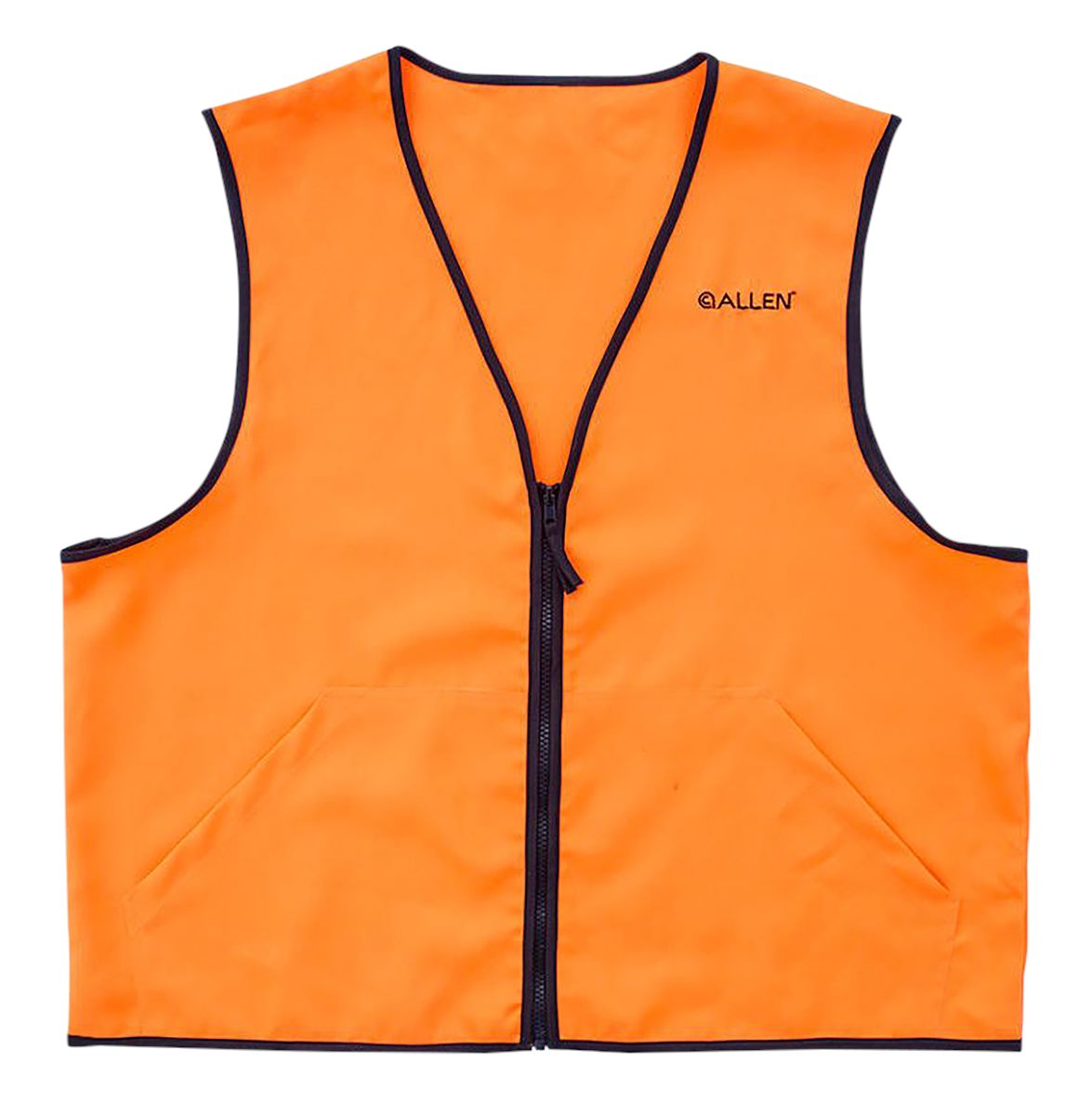 ALLEN DELUXE HUNTING VEST ORANGE 2XL 2 FRONT POCKETS