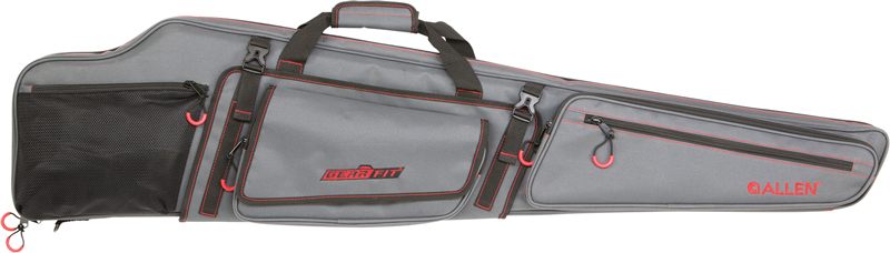 Allen 94948 Gear-Fit Dakota 48in Rifle Case Gray w/Red Accents, Padding Org view 4