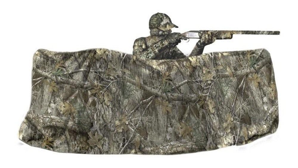 Allen Vanish Camo Netting for Ground Hunting Blinds 12'x56in Realtree Edge view 6