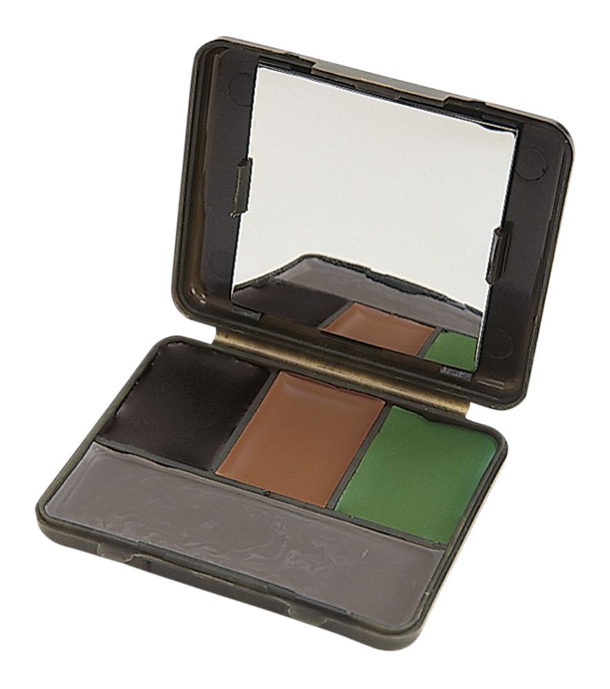 ALLEN (VANISH) CAMO FACE PAINT W/MIRROR BROWN/GREEN/BLACK/GRAY