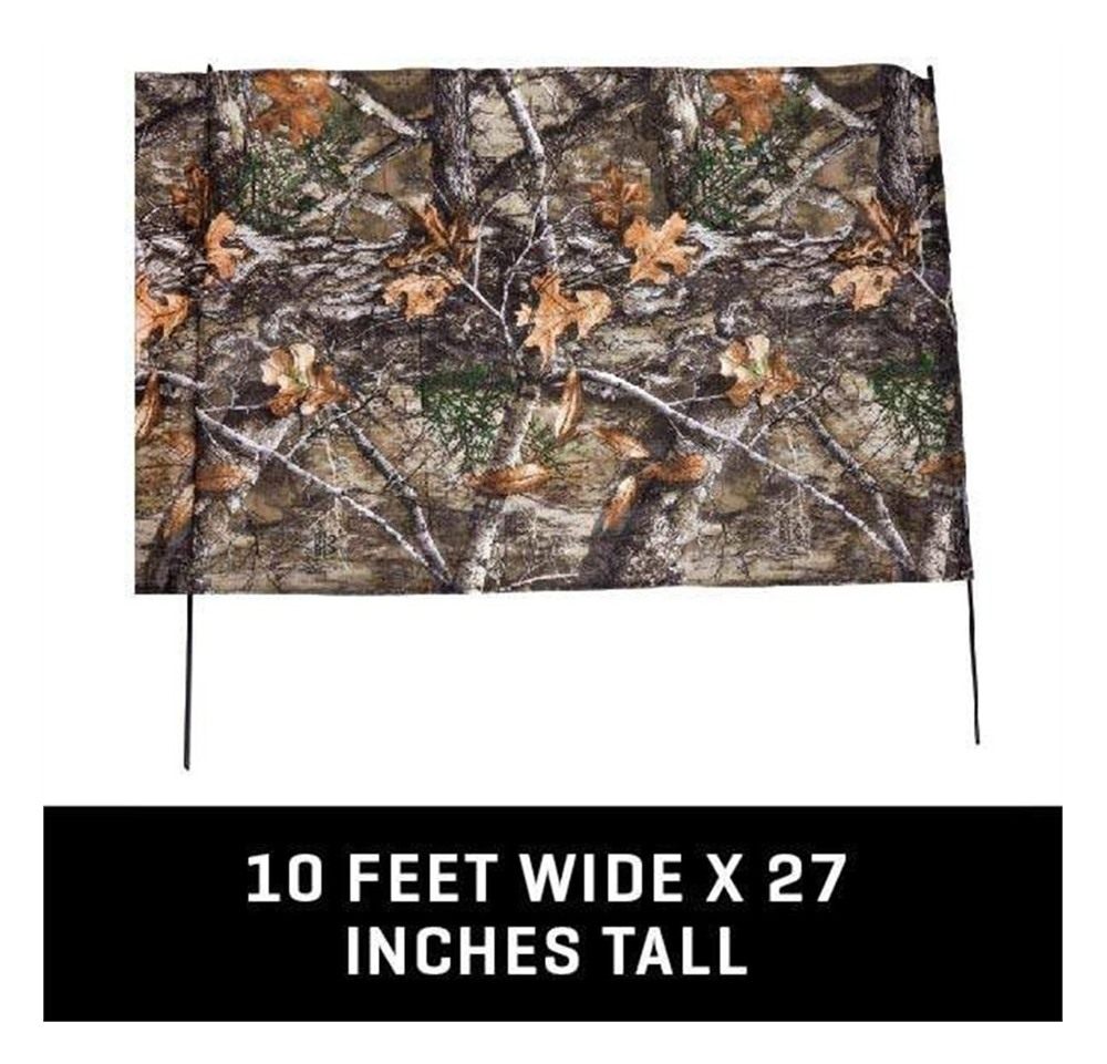 Allen Vanish Stake-Out Ground Blind 10' x 27in Realtree Edge view 3