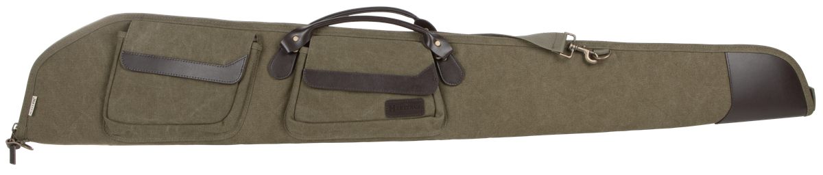Allen Heritage Cases 54352 North Platte Shotgun Olive Canvas/Leather 52in