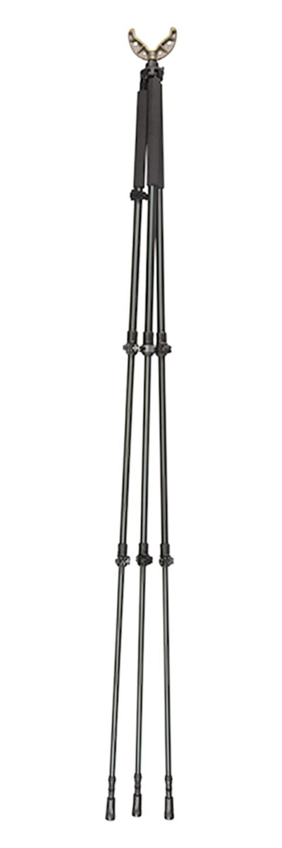 Allen 21412 Axial Tripod Black Aluminum w/Rubber Feet 61in Vertical Adjustm