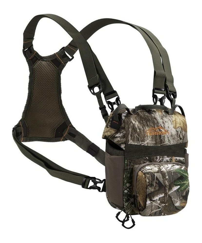 Terrain 19220 Mesa Deluxe Bino Pack Realtree Edge Back Harness Magnetic Clo view 2