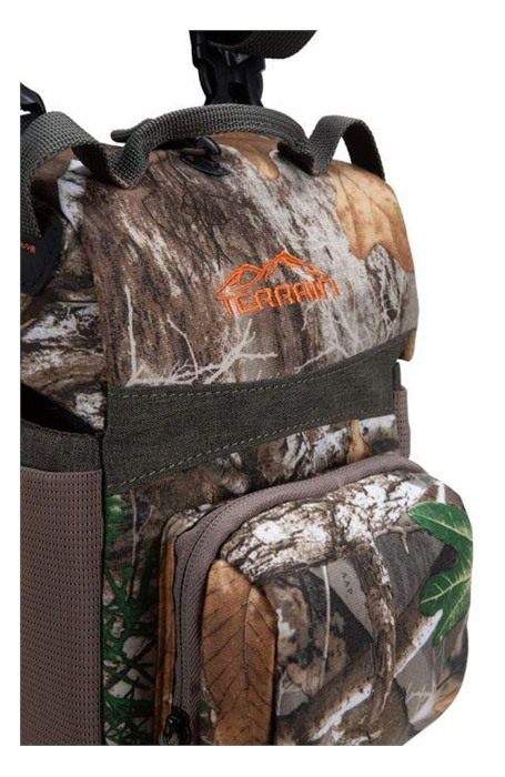 Terrain 19220 Mesa Deluxe Bino Pack Realtree Edge Back Harness Magnetic Clo view 3