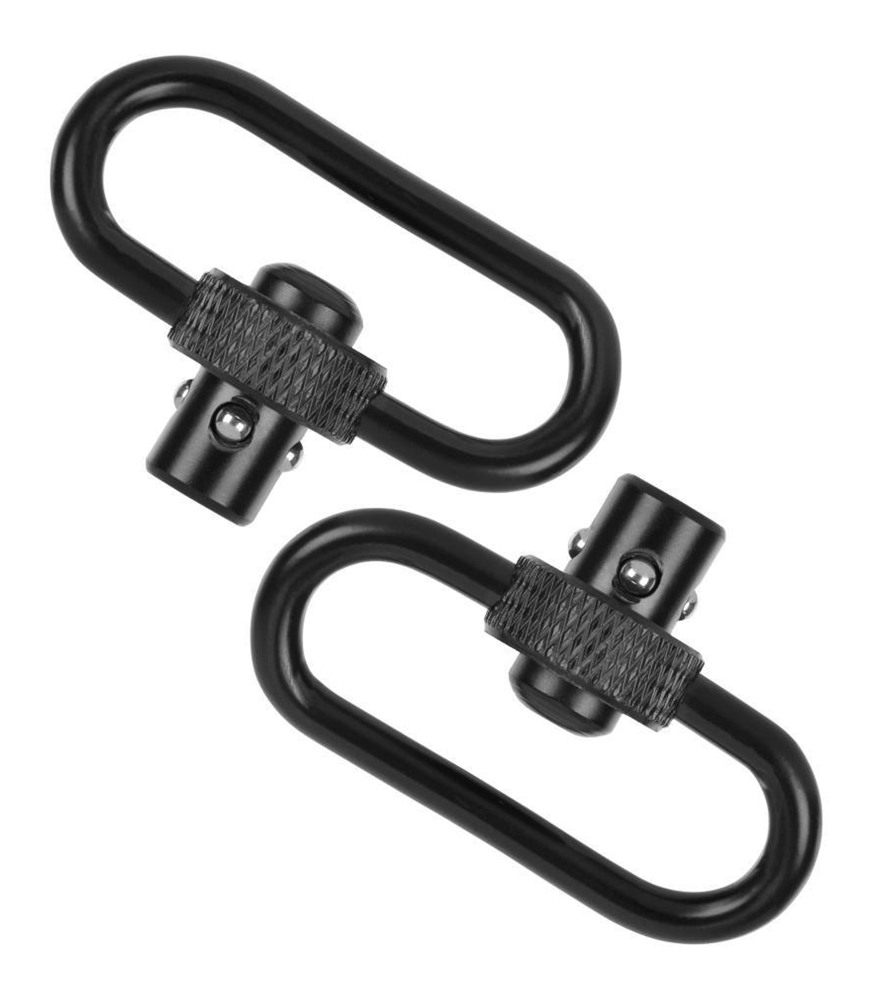 Allen 14516 Quick Detach Swivel Set 1.25in Push Button Black Steel view 4