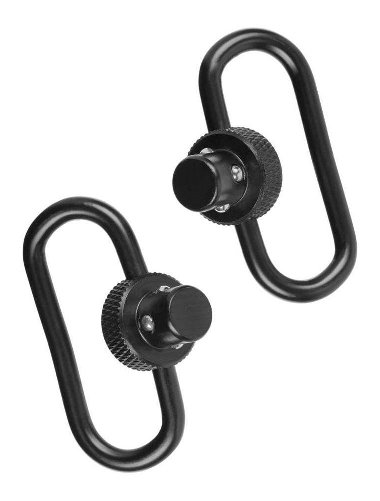 Allen 14516 Quick Detach Swivel Set 1.25in Push Button Black Steel view 5