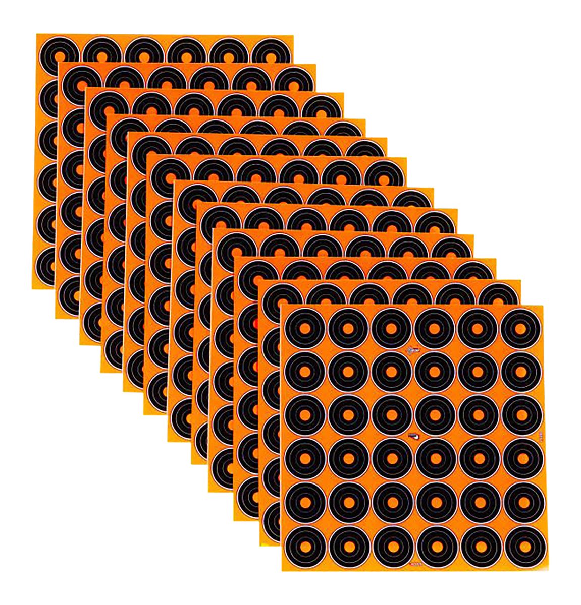 Allen EZ-Aim 15250 Splash Reactive Self-Adhesive Paper Black/Orange 1in Bul