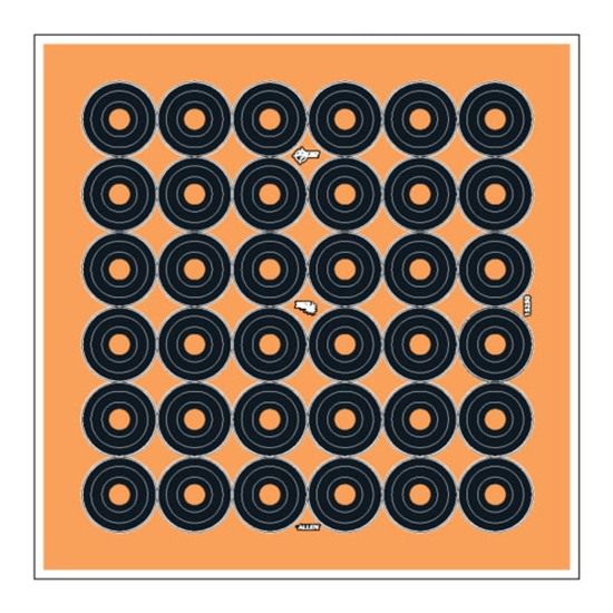 Allen EZ-Aim 15250 Splash Reactive Self-Adhesive Paper Black/Orange 1in Bul view 2