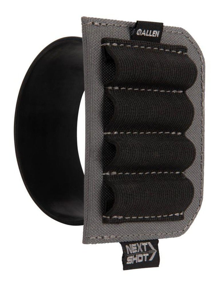 Allen 8208 Next Shot Rifle Cartridge Carrier Band Multi-Caliber Black Silic view 3