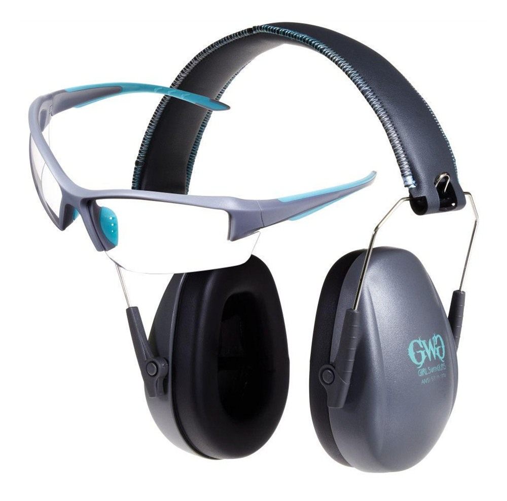 Allen Girls With Guns 2388 Assure Protective Safety Glasses Muff Combo Wome view 2