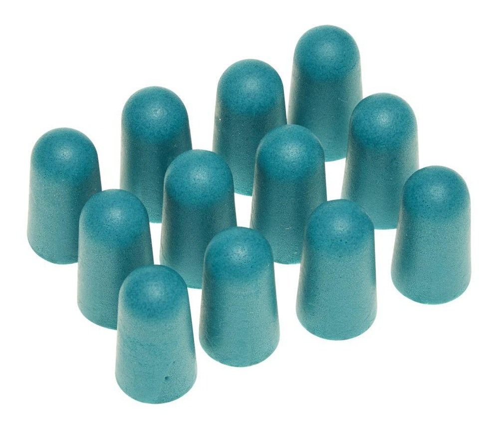 Girls With Guns Silencer Foam Earplugs 32 dB NRR 6-Pairs per Pack Teal