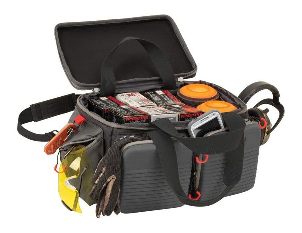 Allen 8325 Competitor Premium Gray Molded Lockable Range Bag w/Internal Tot view 8