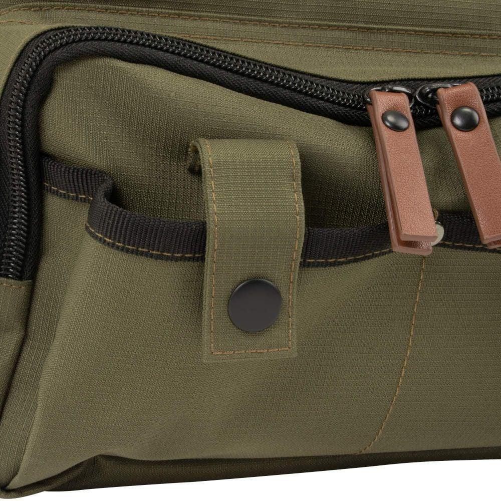 Allen Triumph Ripstop Range Bag with Handgun Mat Olive Green