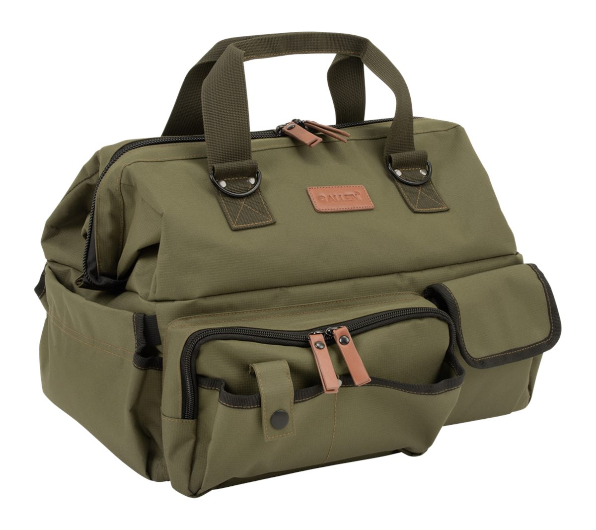Allen Triumph Ripstop Range Bag with Handgun Mat Olive Green view 2
