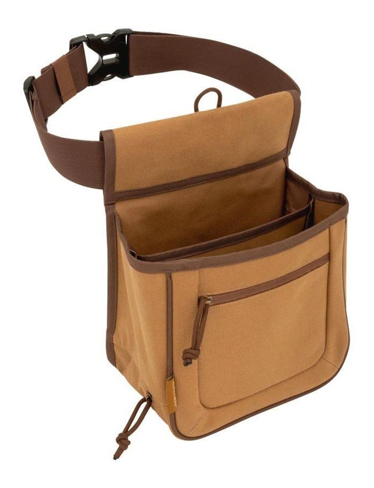 Allen 8332 Rival Double Compartment Shell Bag Tan Canvas Holds 2 Boxes of 2 view 5